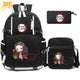 Kamado Nezuko Rucksack mit Federmäppchen und Tasche - Demon Slayer™