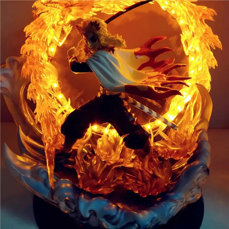 Kyojuro Rengoku „Breath of the Flame“ LED- Figuren –