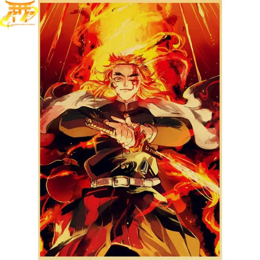 Kyojuro Rengoku Poster – Demon Slayer™
