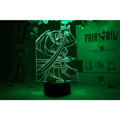 LED Erza Scarlett lampe – Fairy Tail™