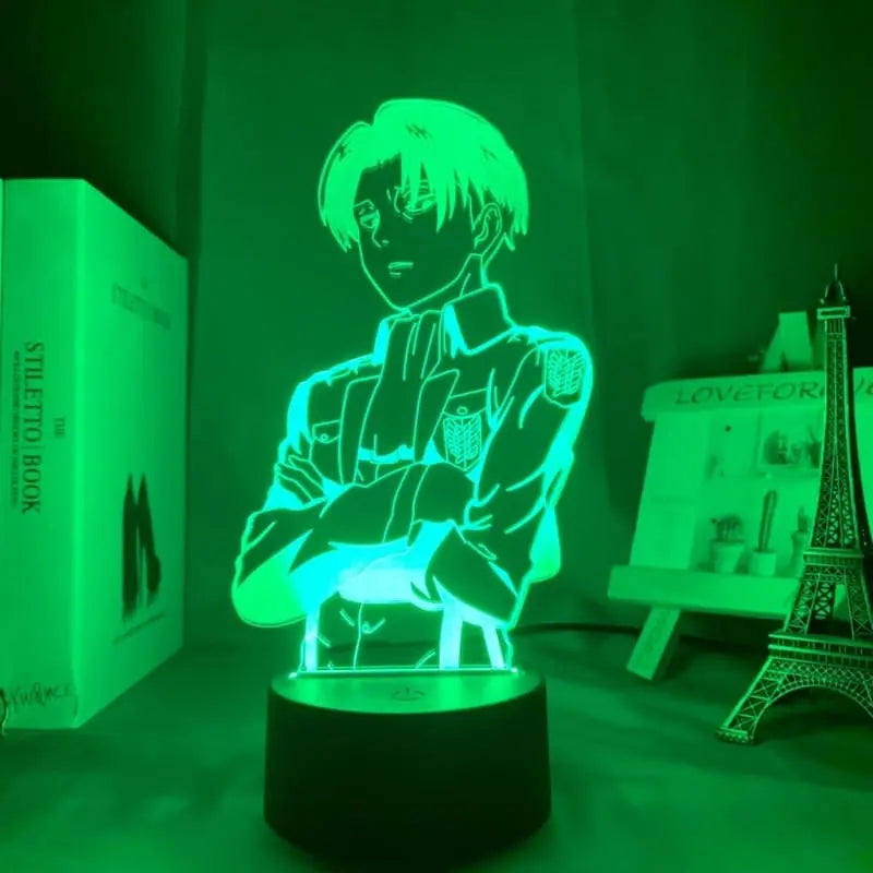 Livaï (Rivaille) Ackerman lampe LED - Attack on Titan™