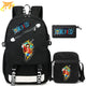 Luffy König der Piraten Rucksack mit Federmäppchen und Tasche  - One Piece™