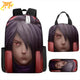 Madara Uchiha Rucksack mit Federmäppchen und Tasche - Naruto Shippuden™