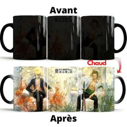 Magische Tasse Sanji & Zoro - One Piece™