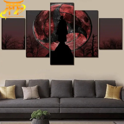 Mangekyô Sharingan-Gemälde von Itachi Uchiha – Naruto