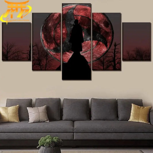 Mangekyô Sharingan-Gemälde von Itachi Uchiha – Naruto