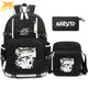 Naruto & Pain Rucksack mit Federmäppchen und Tasche - Naruto Shippuden™