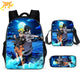 Naruto x Sasuke Rucksack mit Federmäppchen und Tasche - Naruto Shippuden™