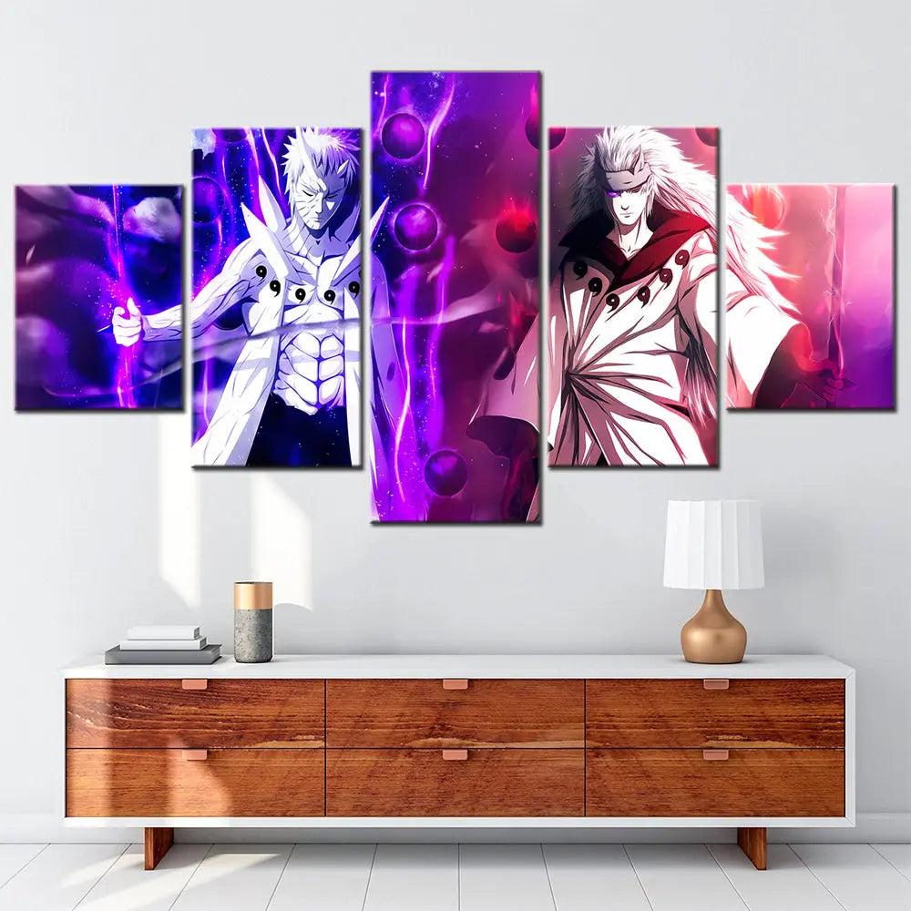 Obito x Madara Rikudo Sennin Gemälde - Naruto Shippuden™