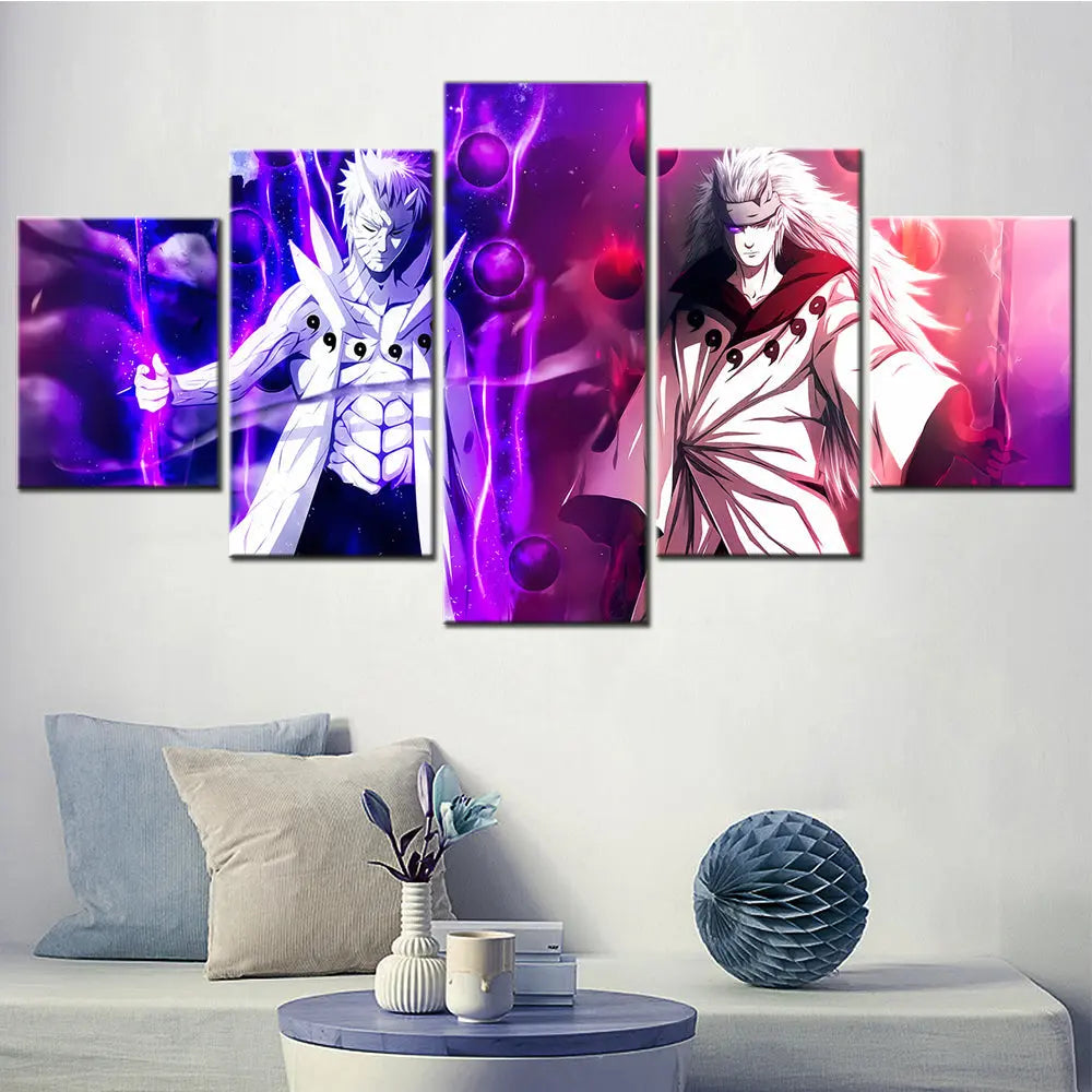 Obito x Madara Rikudo Sennin Gemälde - Naruto Shippuden™