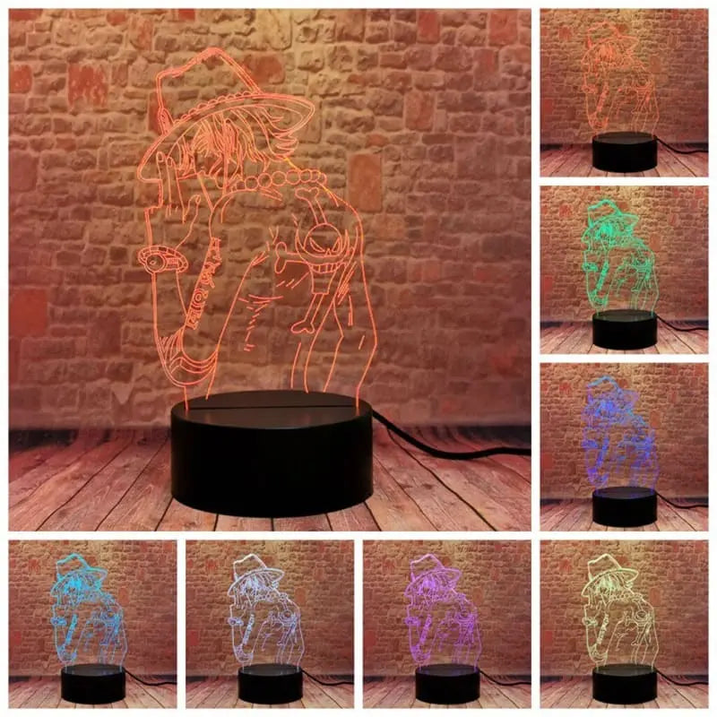 Portgas D. Ace lampe – One Piece™