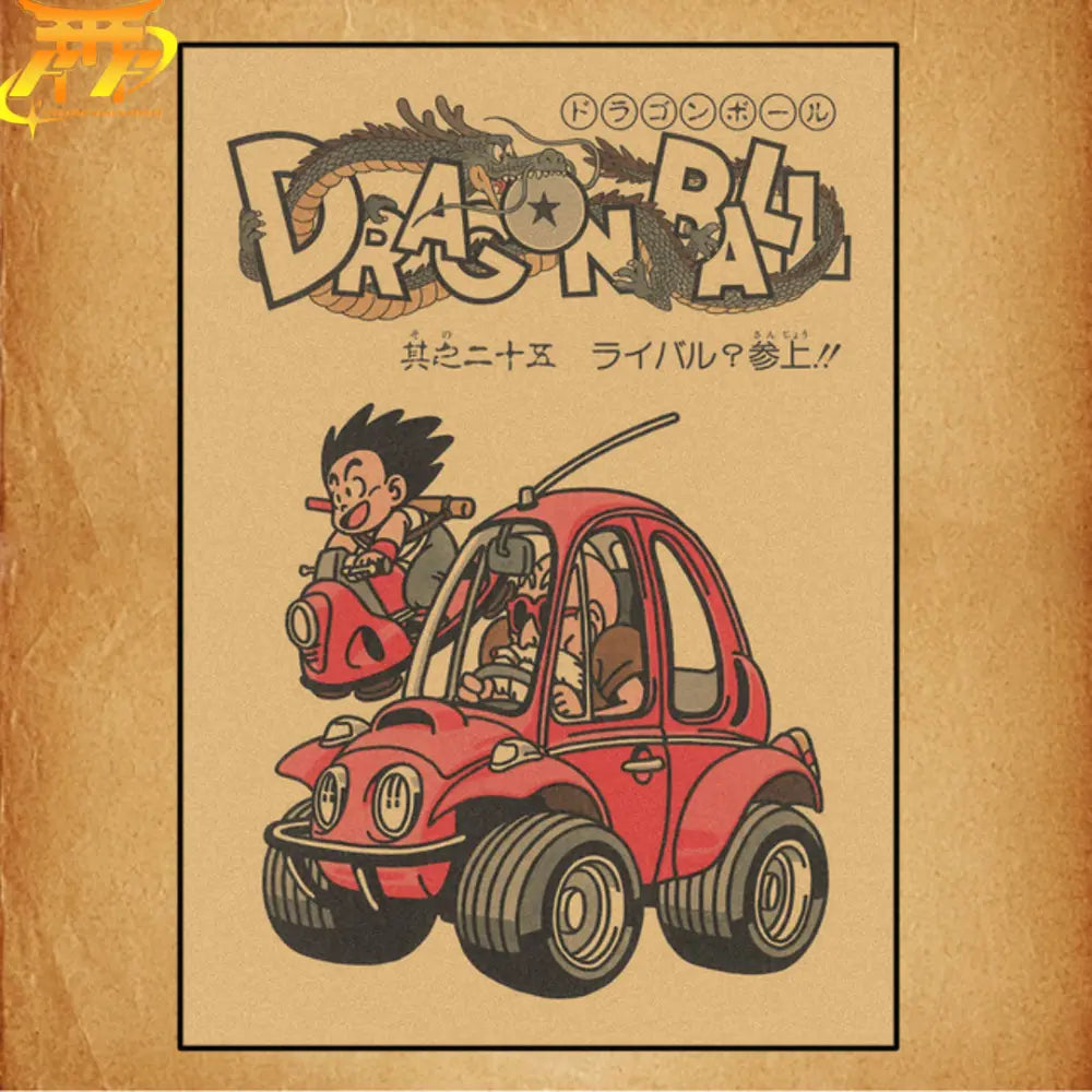Goku „Auto“ Poster – Dragon Ball Z™