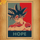 Goku „Hope“ Poster – Dragon Ball Z™