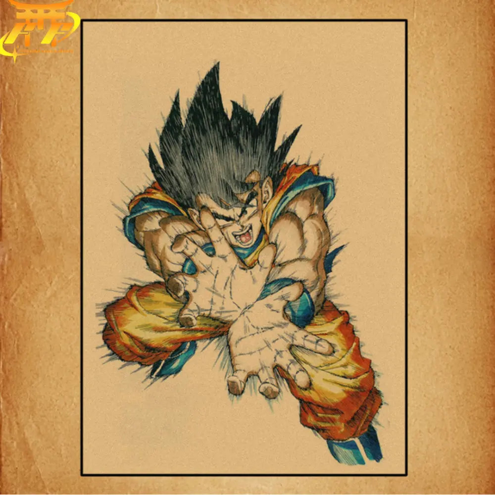 Goku Kamehameha Poster - Dragon Ball Z™