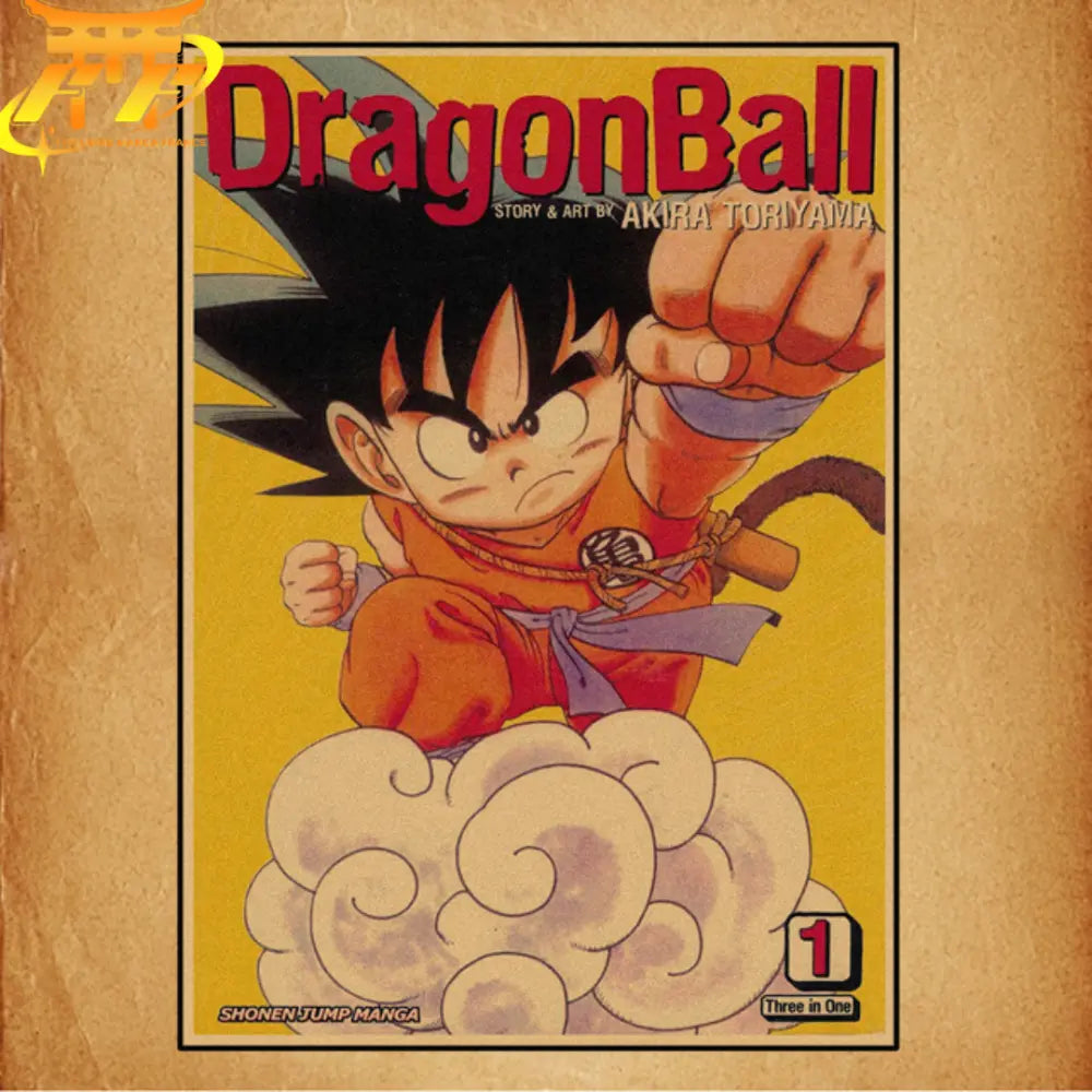 Goku „Kinto-Un“ Poster – Dragon Ball Z™