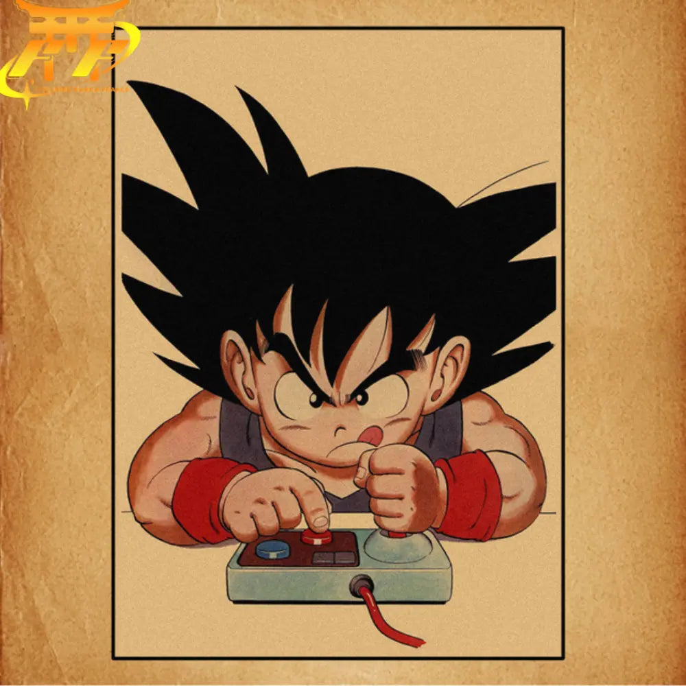 Goku „Spiel“ Poster – Dragon Ball Z™