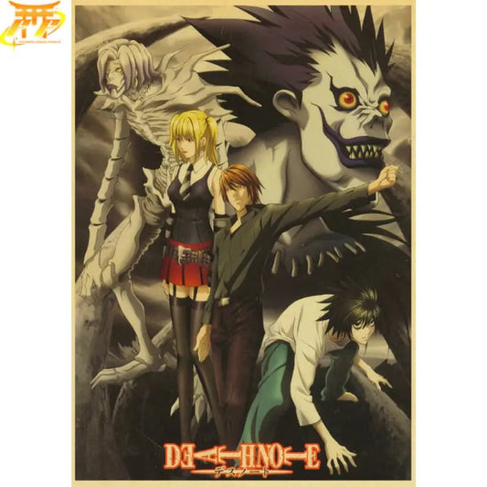 Hauptfiguren Poster – Death Note™