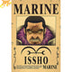Fujitora Wanted Poster – One Piece™