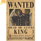 King Wanted Poster – One Piece™