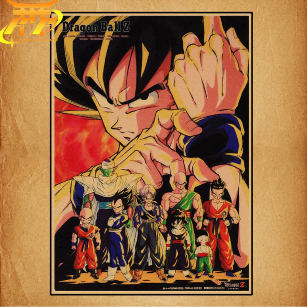 Z-Team Poster – Dragon Ball Z™