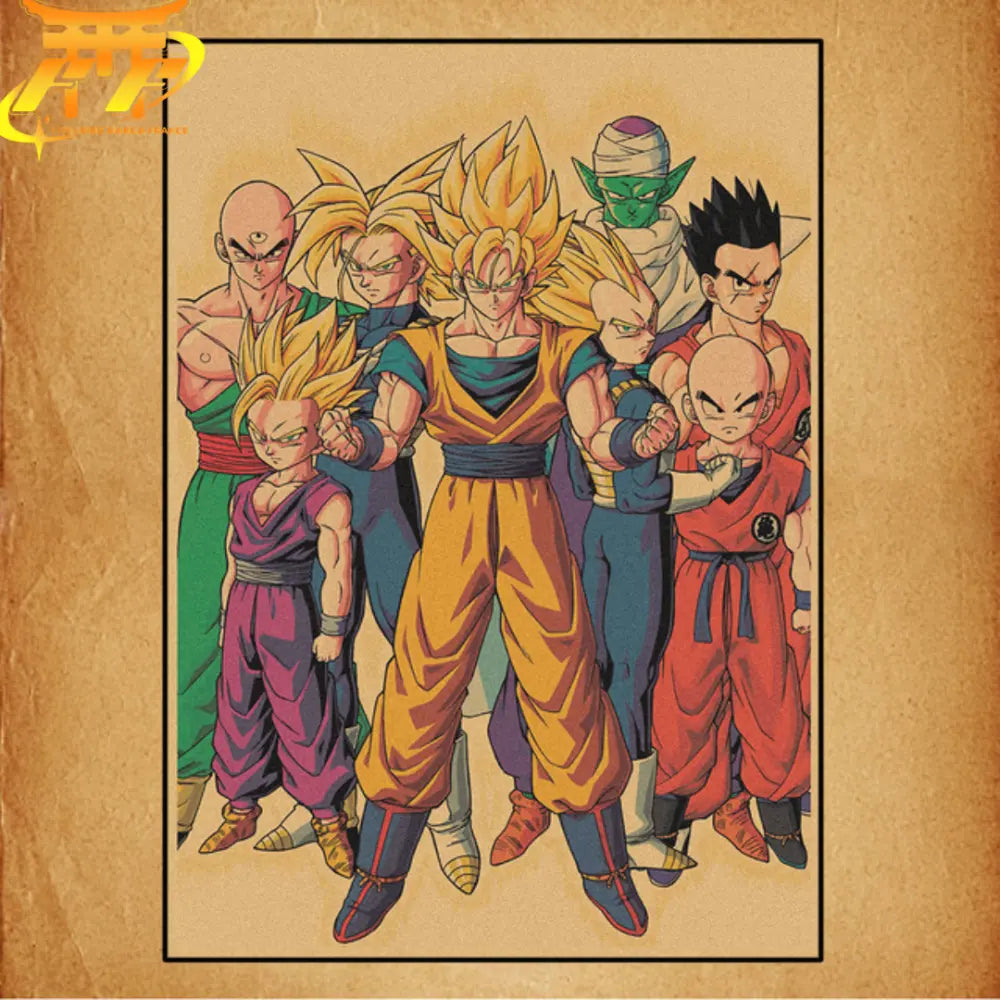 Z Warriors Poster – Dragon Ball Z™