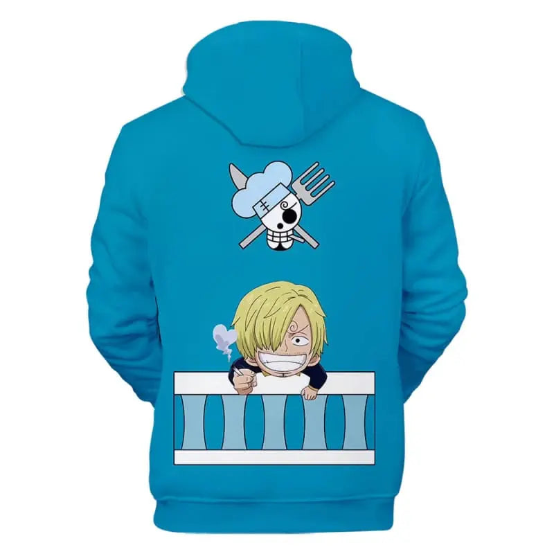 Sanji Vinsmoke ’Jambe Noire’ Pullover– One Piece