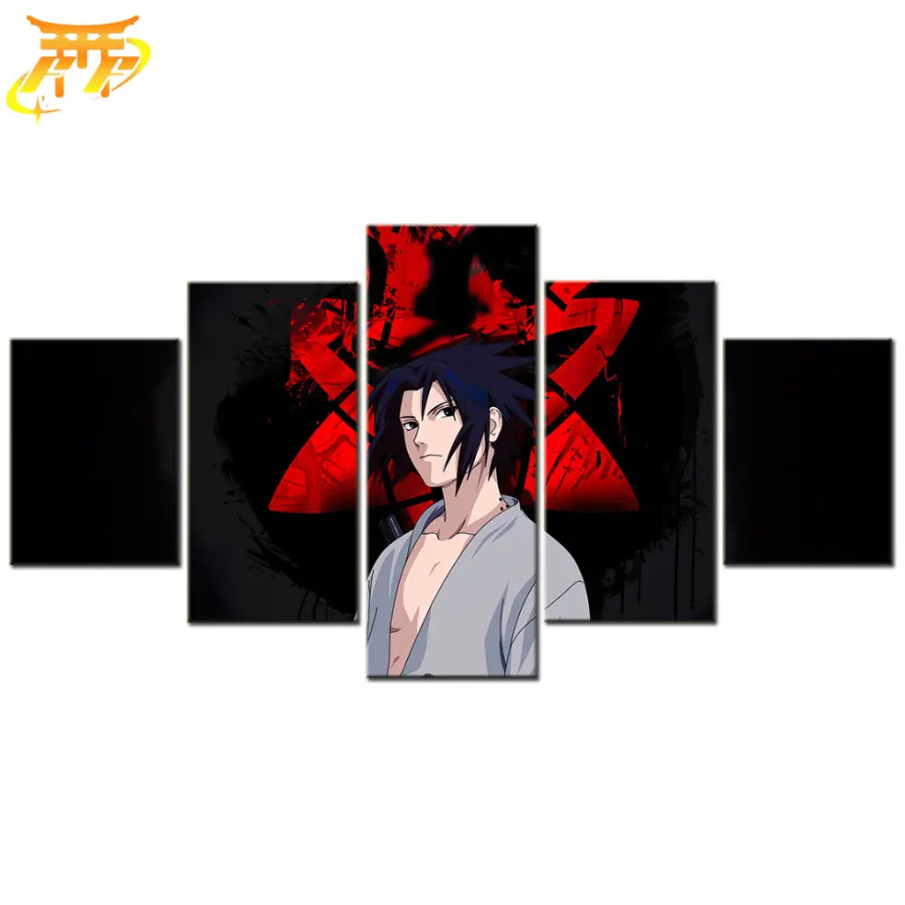 Sasuke Ewiges Mangekyō Sharingan Gemälde - Naruto Shippuden™