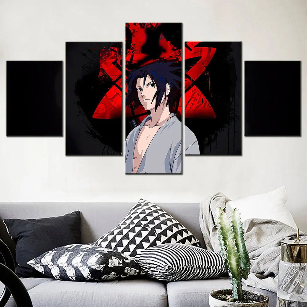Sasuke Ewiges Mangekyō Sharingan Gemälde - Naruto Shippuden™