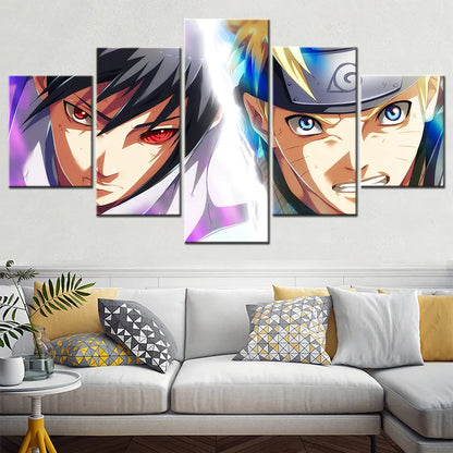 Sasuke & Naruto Duell der Schicksale Gemälde - Naruto