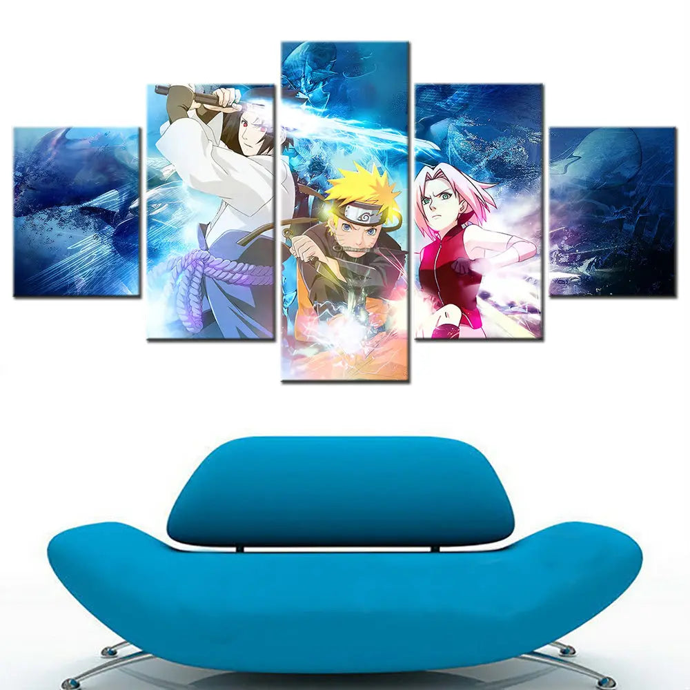 Sasuke x Naruto x Sakura Gemälde - Naruto Shippuden™