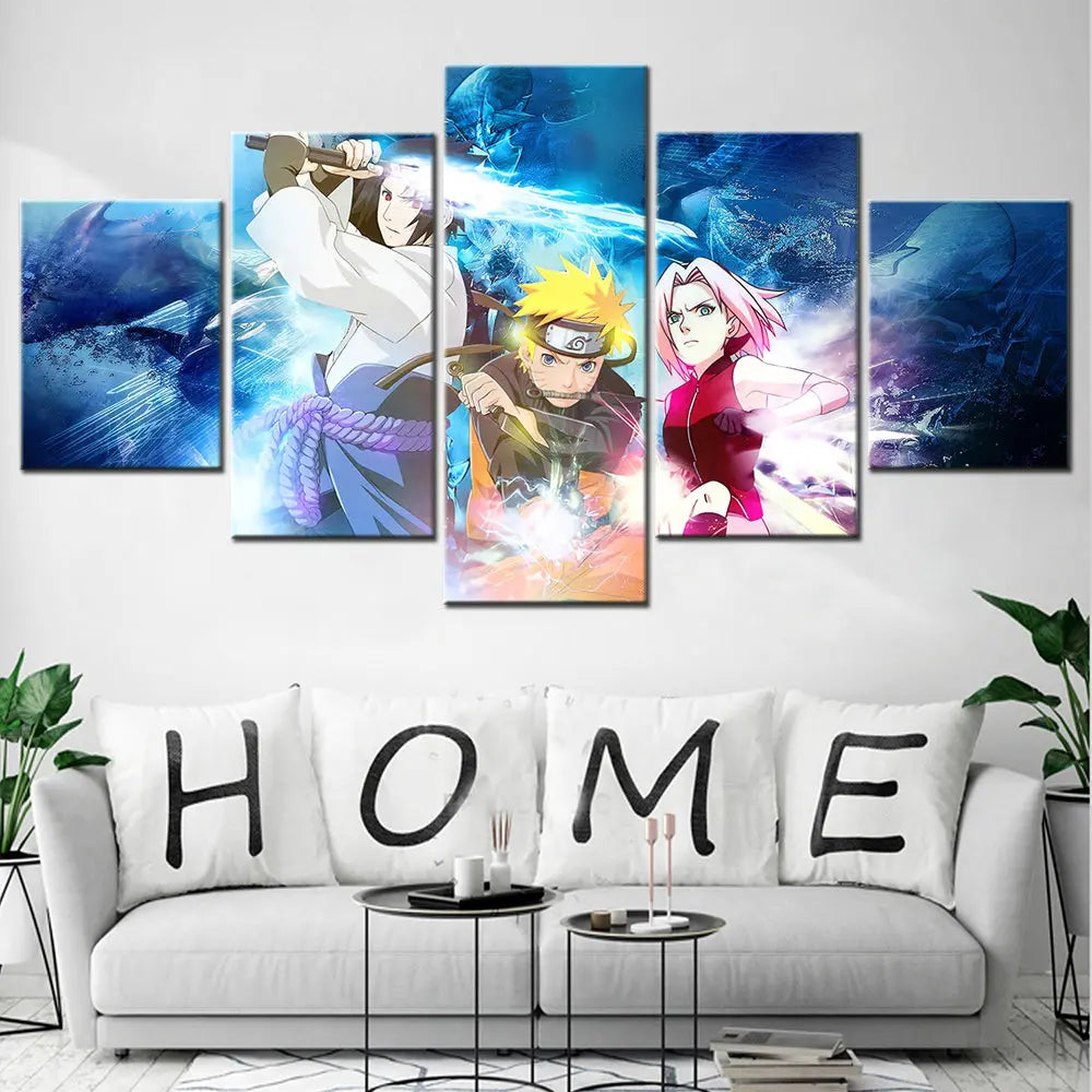 Sasuke x Naruto x Sakura Gemälde - Naruto Shippuden™