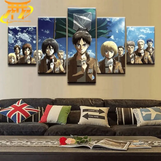 Scout-Bataillon Gemälde – Attack on Titan™
