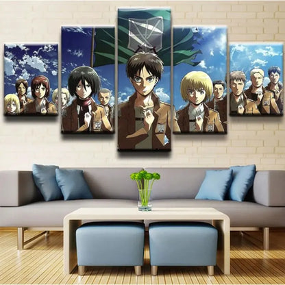 Scout-Bataillon Gemälde – Attack on Titan™