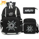 Siegel des Dämonenfuchses Rucksack mit Federmäppchen und Tasche - Naruto Shippuden™