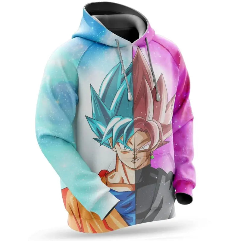 Son-Goku Pullover „Super Saiyan Blue / Rosé“ Pullover
