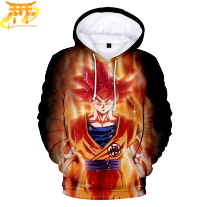 Son Goku „Super Saiyajin God“ Pullover – Dragon Ball Z™