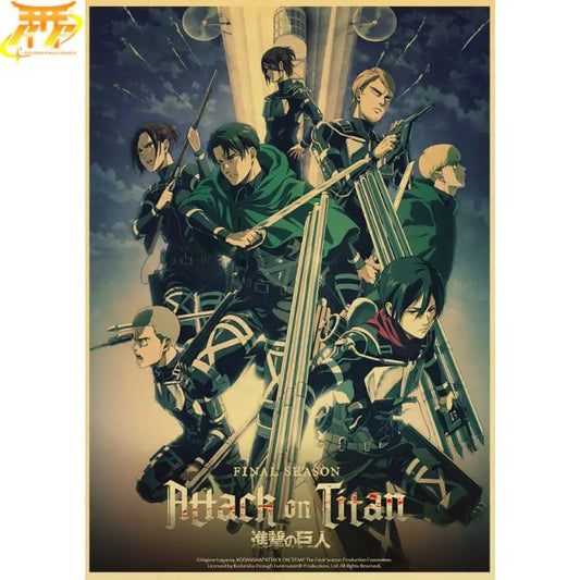 Staffel finale Teil I Poster – Attack on Titan™