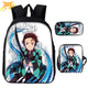 Tanjiro Der Wasserpfeiler Rucksack mit Federmäppchen und Tasche - Demon Slayer™