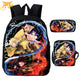 Tanjiro x Zenitsu x Inosuke Rucksack mit Federmäppchen und Tasche - Demon Slayer™