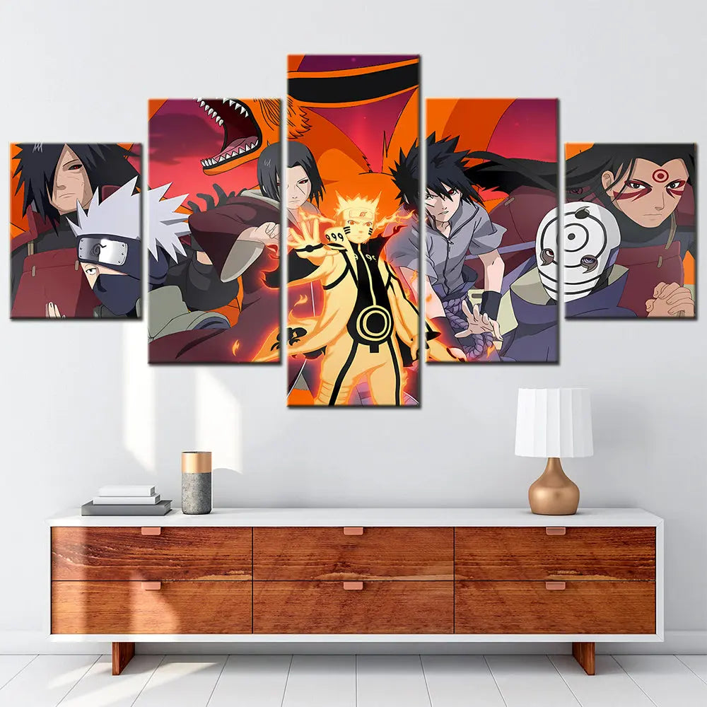 Ultimative Kämpfe Gemälde - Naruto Shippuden™