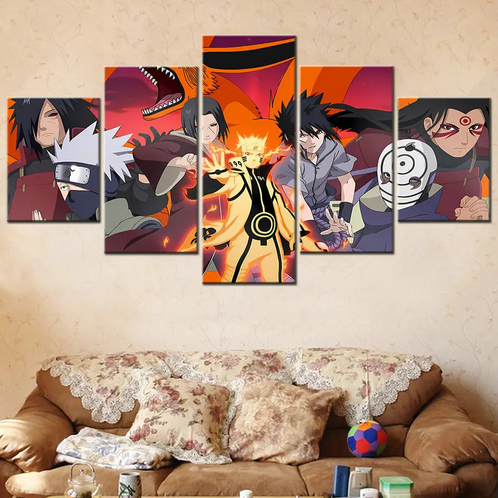 Ultimative Kämpfe Gemälde - Naruto Shippuden™