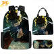 Uzumaki Naruto Rucksack mit Federmäppchen und Tasche - Naruto Shippuden™