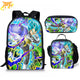 Vegeta Super Saiyajin Blue Rucksack mit Federmäppchen und Tasche - Dragon Ball Z™