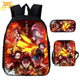 Zug der Unendlichkeit Endschlacht Rucksack mit Federmäppchen und Tasche - Demon Slayer™